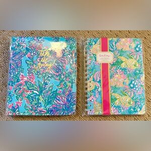 NWT Lilly Pulitzer Colorful Travel Journal and Notebook Set